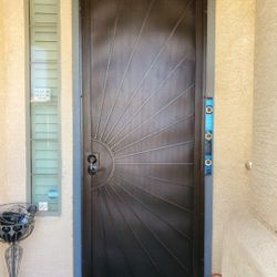 Security Door Heavy-Duty 36x96 8foot Copper (Installation Included)