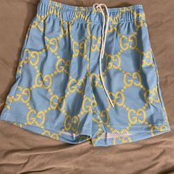Bravest Studios Mega G Baby Blue Shorts Medium 