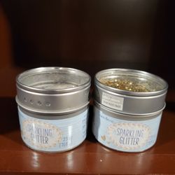 Sparkling Glitter Set Gold & Crystal Diamond 