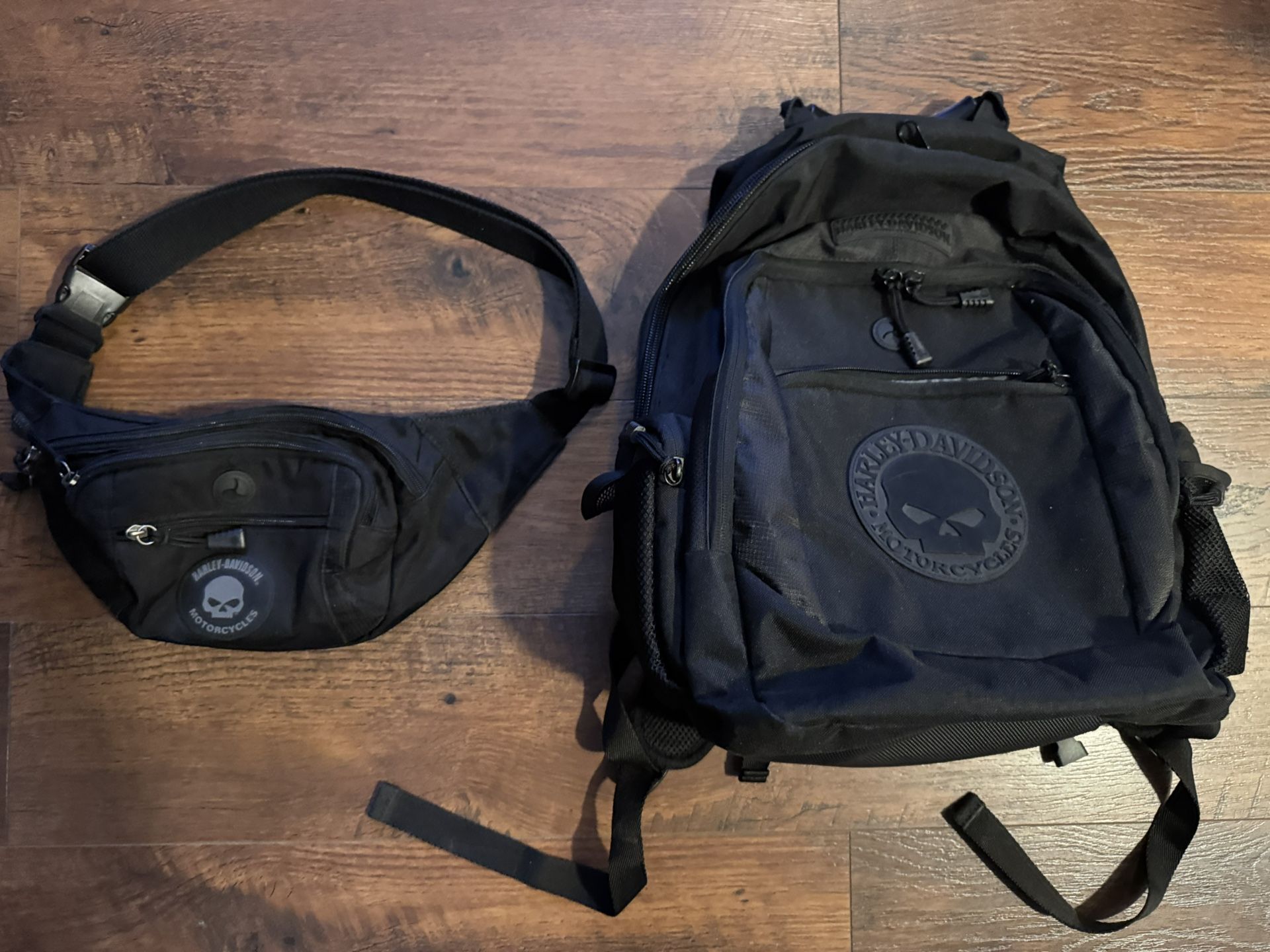 Original Harley Davidson Back Pack and Fanny Pack combo 