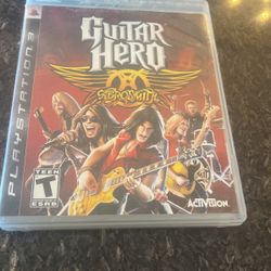 PS3 Guitar Hero Aerosmith Game