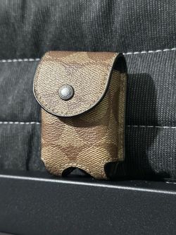 Coach hand sanitizer holder clip on ( missing clip)