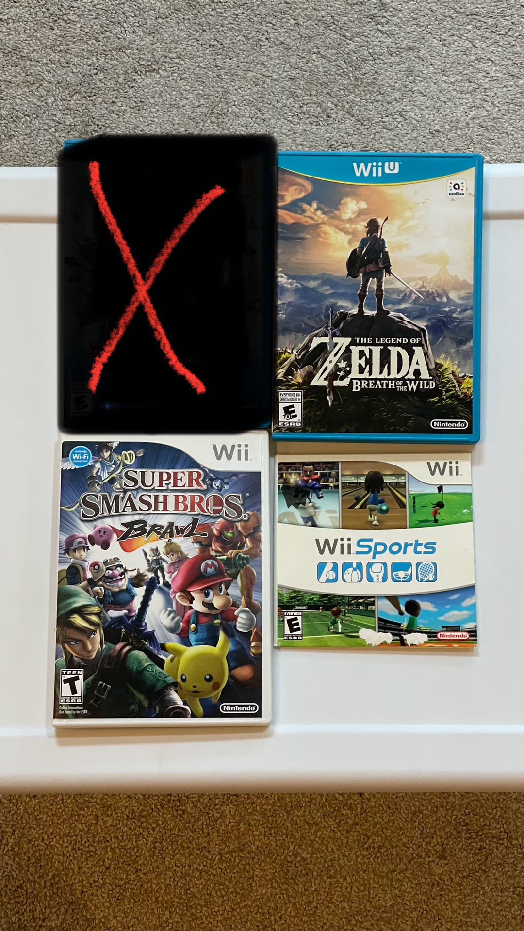 Nintendo Wii U And Wii Games Zelda Smash Bros Wii Sports
