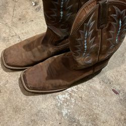 Size 12 Durango Cowboy Boot Square Toe