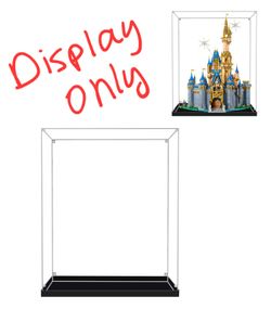 Acrylic Display Case for Lego 43222 Castle 24.41Lx14.17Wx31.98H inch(62x36x81 cm)(NOT Included The Model)