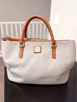 Dooney & Bourke Pebble Leather Tote Bag