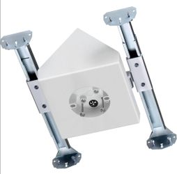 Ceiling Fan Box, 14.5 Cubic-inches Adjustable Fan and Light Fixture Mounting Box, Ceiling Fan Mounting Bracket,Fits Cathedral Ceiling Angles of 80°or 