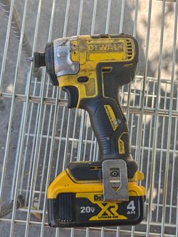 DeWalt impact driver with battery no charger