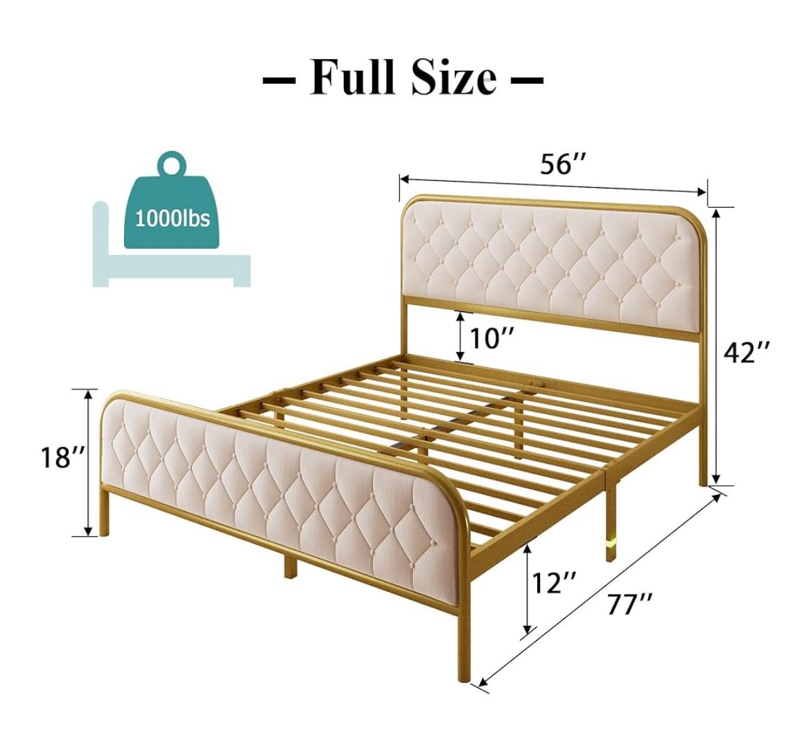 Full Platform Bed Frame.