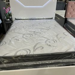 Bed Frame With Back Light