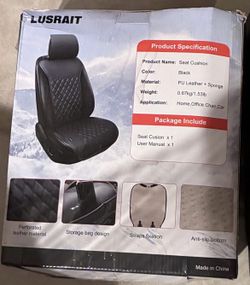 Heated Car Seat Cushion/Cover - Universal Fit