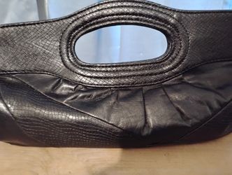 Black Clutch Handbag