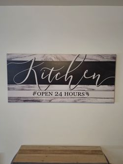 Canvas Kitchen Decor