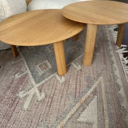 Alle Coffee Tables by Hem, Medium + Large (Oak)