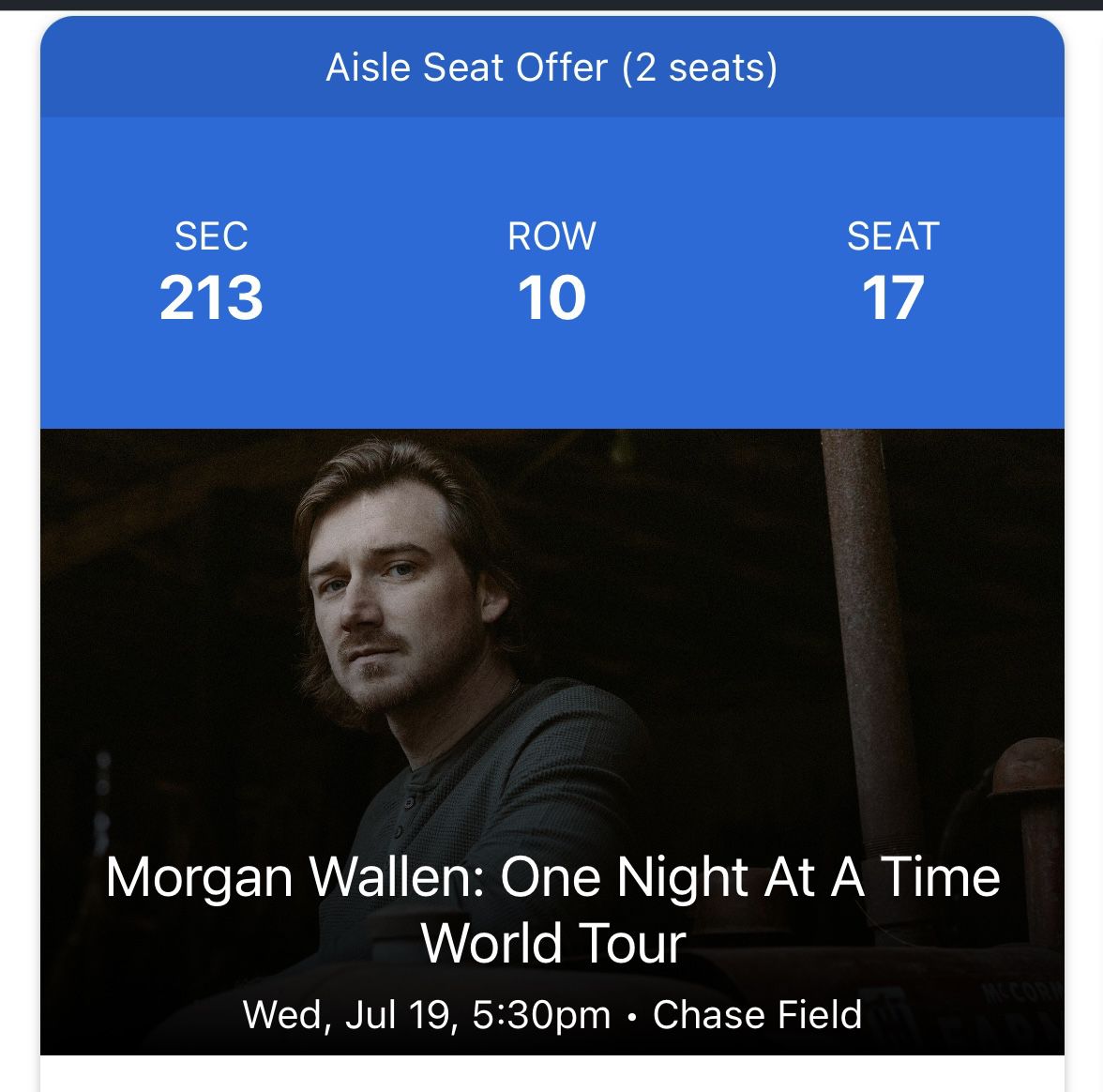 Morgan Wallen Tickets 