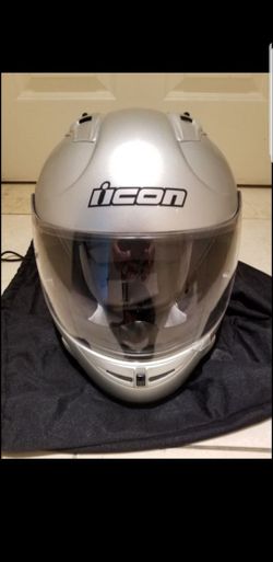 Icon motorcycle helmet