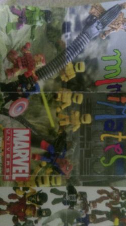 Marvel universe minimates original 1990s Lego