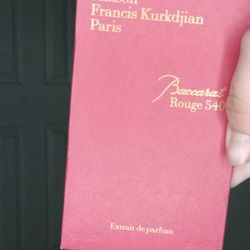 Baccarat Rouge 540 2.4oz