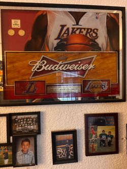 Lakers Budweiser 2010 championships mirror