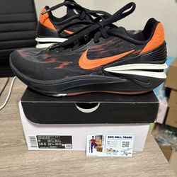 Size 9 - CLEAN Nike Air Zoom Gt Cut 2 Black Phantom Orange