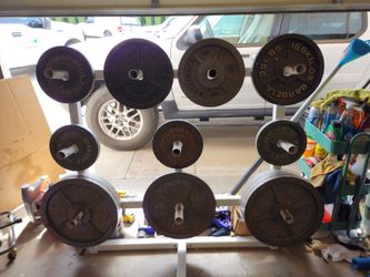 Custom Olympic Plate Weight Tree- Rack Only