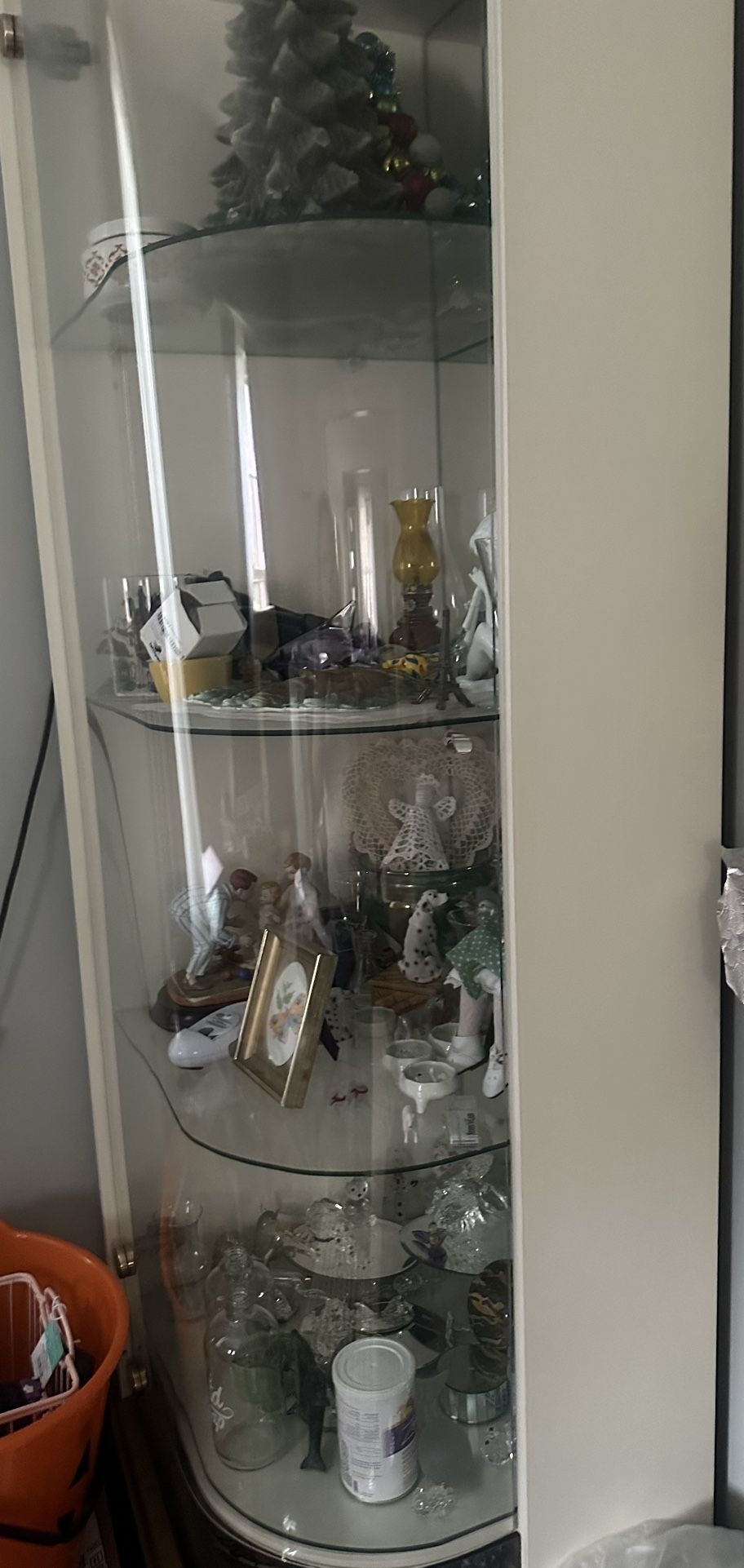 Glass Wood Cabinet