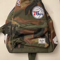 Philadelphia 76ers Herschel Supply Co. Women's Nova Camo Backpack(new)