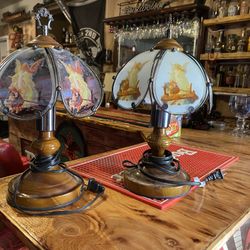 Angel Lamps. $15 Both