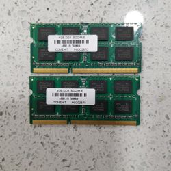 8GB ,DD3 SODIM,E PO205568 Memory