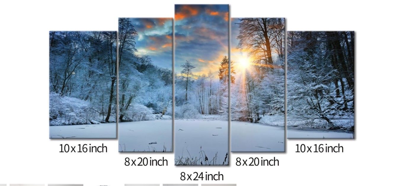 Winter Wonderland Paintings