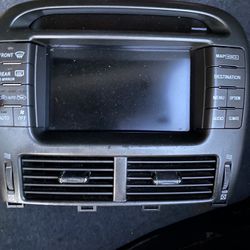 Lexus Ls 430 Headunit Navigation screen
