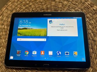 Samsung Galaxy Tab 4 10.1 SM-T530NU 16GB WiFi Blk Tablet – Works Great