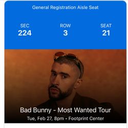 Bad Bunny Tickets 