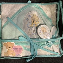 Precious Moments Baby Boy Deadstock Bath Set