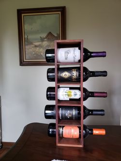 Wine rack mahagony