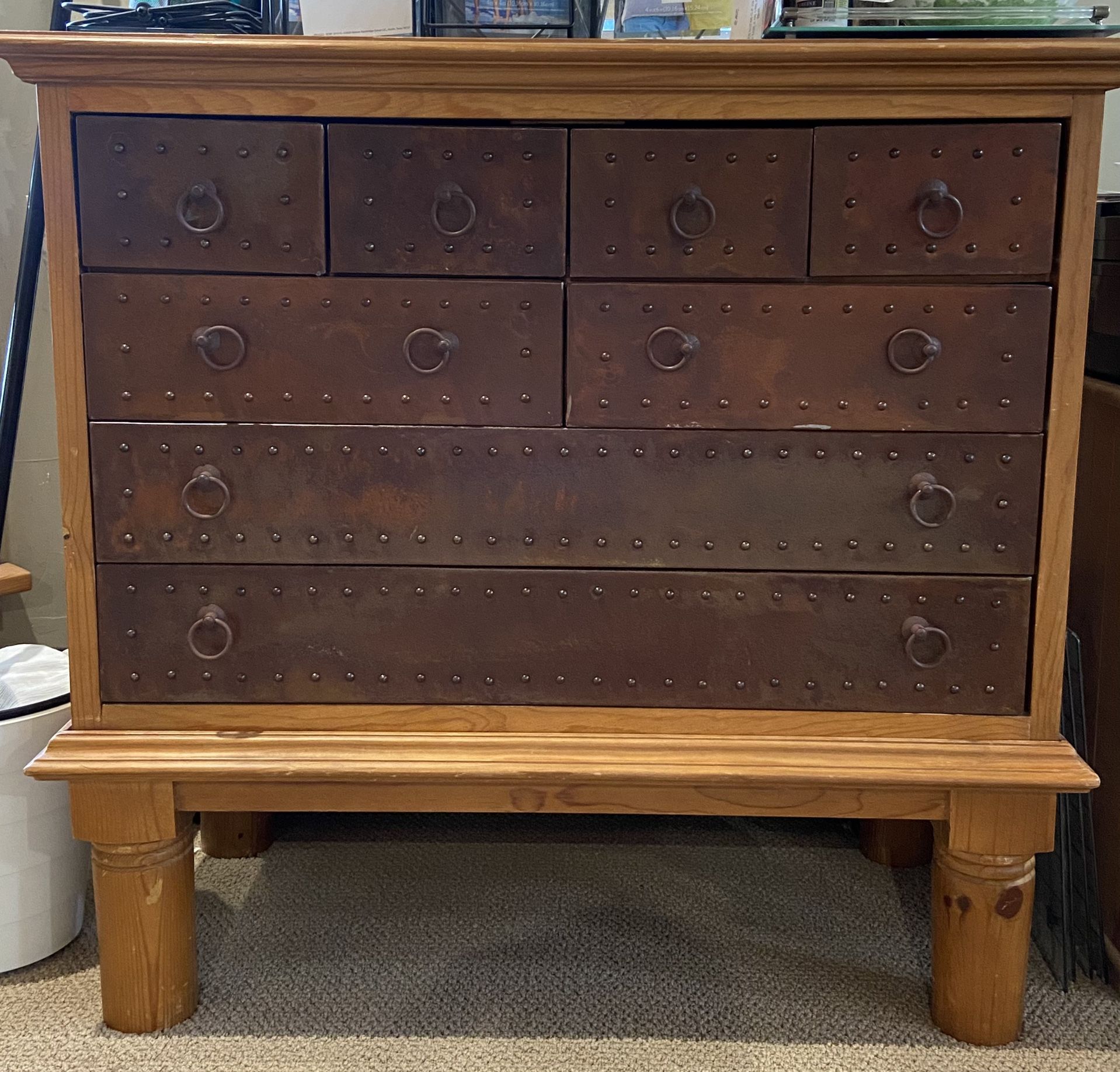 Vintage 8 Drawer Dresser