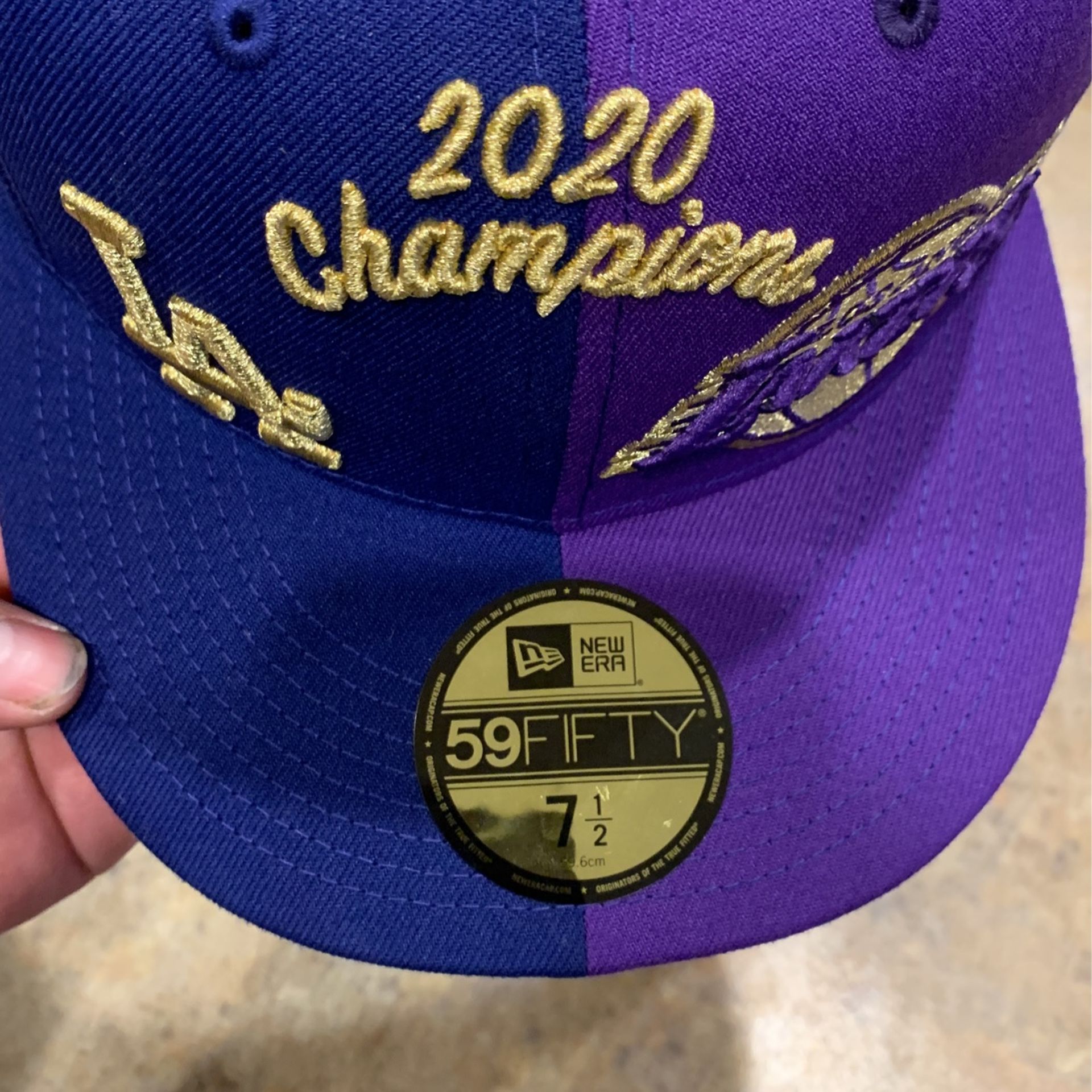 Lakers Championship New Era Lakers Dodgers Hat Lakers Dodgers 2020