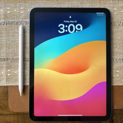 iPad 10th Gen 256 Gb with Apple Pencil
