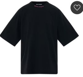 Palm Angels Doubled Logo Over Tee