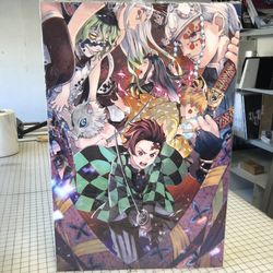 Demon Slayer Poster Board Anime Manga Supreme Off White