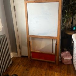 White Board And Chalkboard