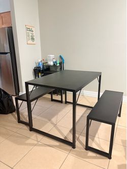 Dining Room table and benches