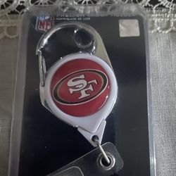 49ers badge holder