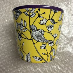 Plant Pot Imported From Japan :Yellow 