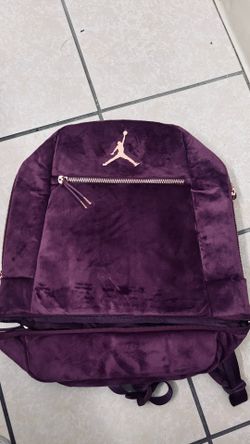Purple Rose Gold Jordan Backpack