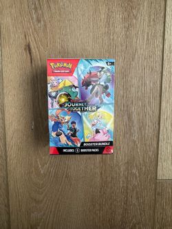 Pokémon Scarlet & Violet Journey Together Booster Bundle Sealed Box – 6 Booster Packs
