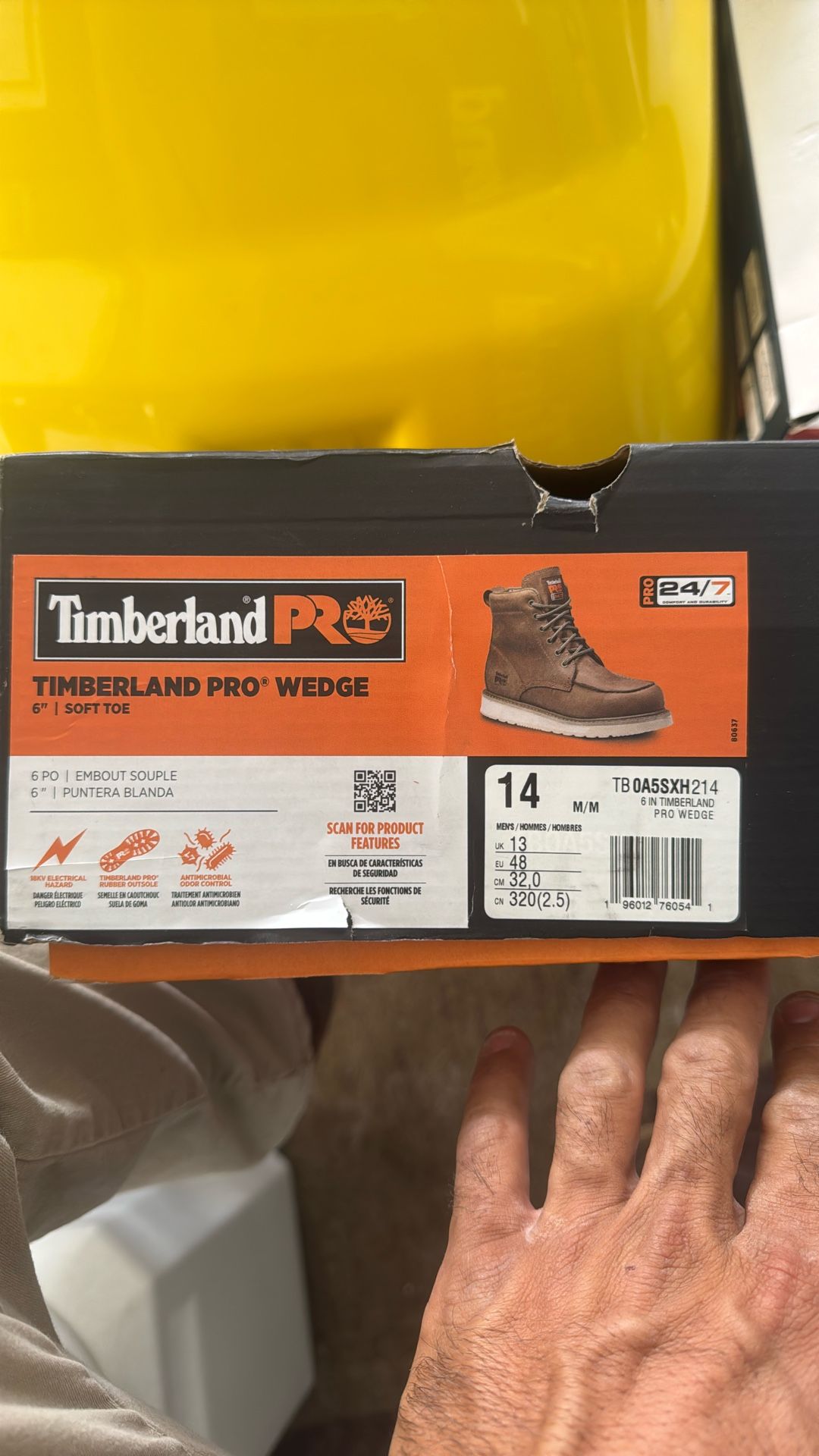 Timberland Pro Wedge Boots Brand New Never Worn