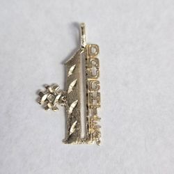 14kt #1 Daughter Charm