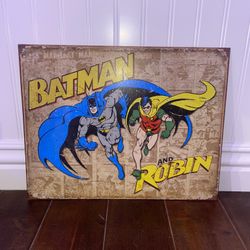 batman & robin poster