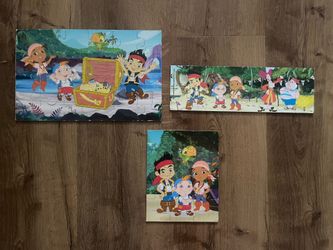 Jake and The Never Land Pirates Wooden Puzzles